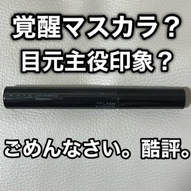 KATE カールアウェイキングマスカラのクチコミ「期待してたけど、残念でした。


【使った商品】KATE カールアウェイキングマスカラ

【ロ.....」（1枚目）