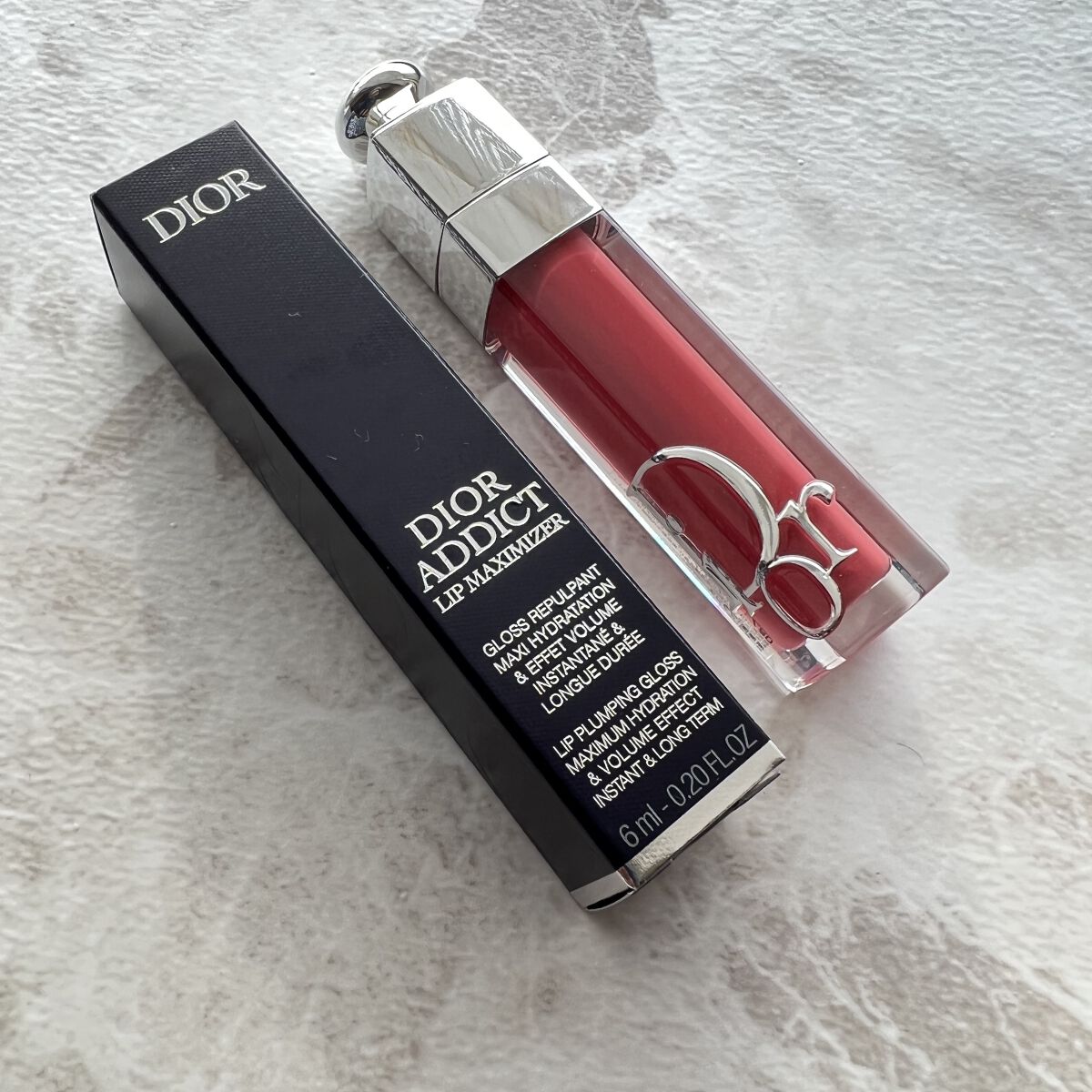 ディオール アディクト リップ マキシマイザー 027インテンス フィグ/Dior/リップグロスを使ったクチコミ（2枚目）