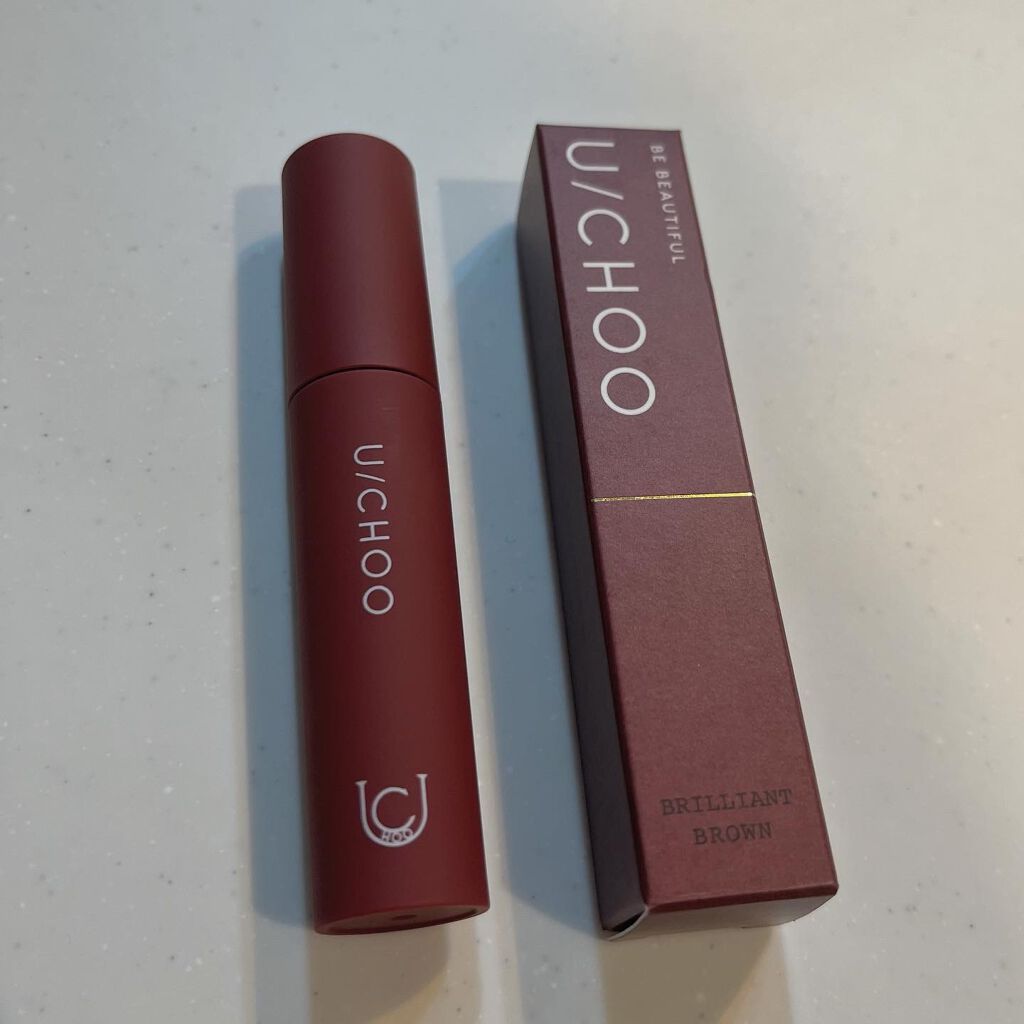  ワンダー リップティント ブリリアントブラウン(BRILLIANT BROWN)/U/CHOO/リップティントを使ったクチコミ（2枚目）