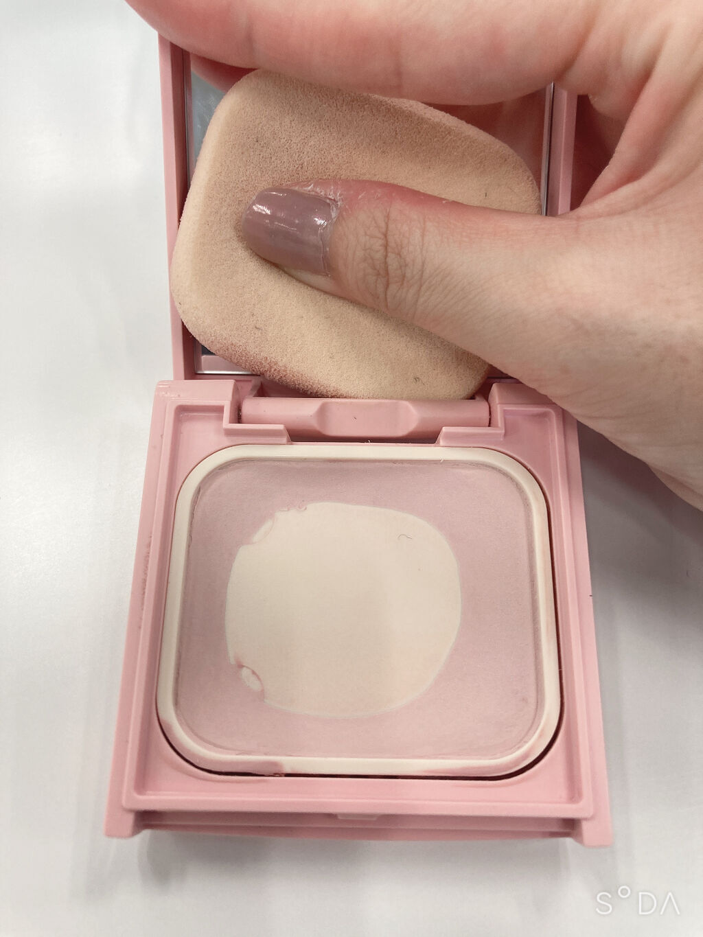 すっぴんメイカー　CCパウダー/インテグレート/プレストパウダーを使ったクチコミ（2枚目）