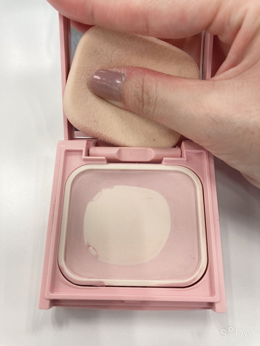 すっぴんメイカー CCパウダー/インテグレート/プレストパウダーを使ったクチコミ(2枚目)