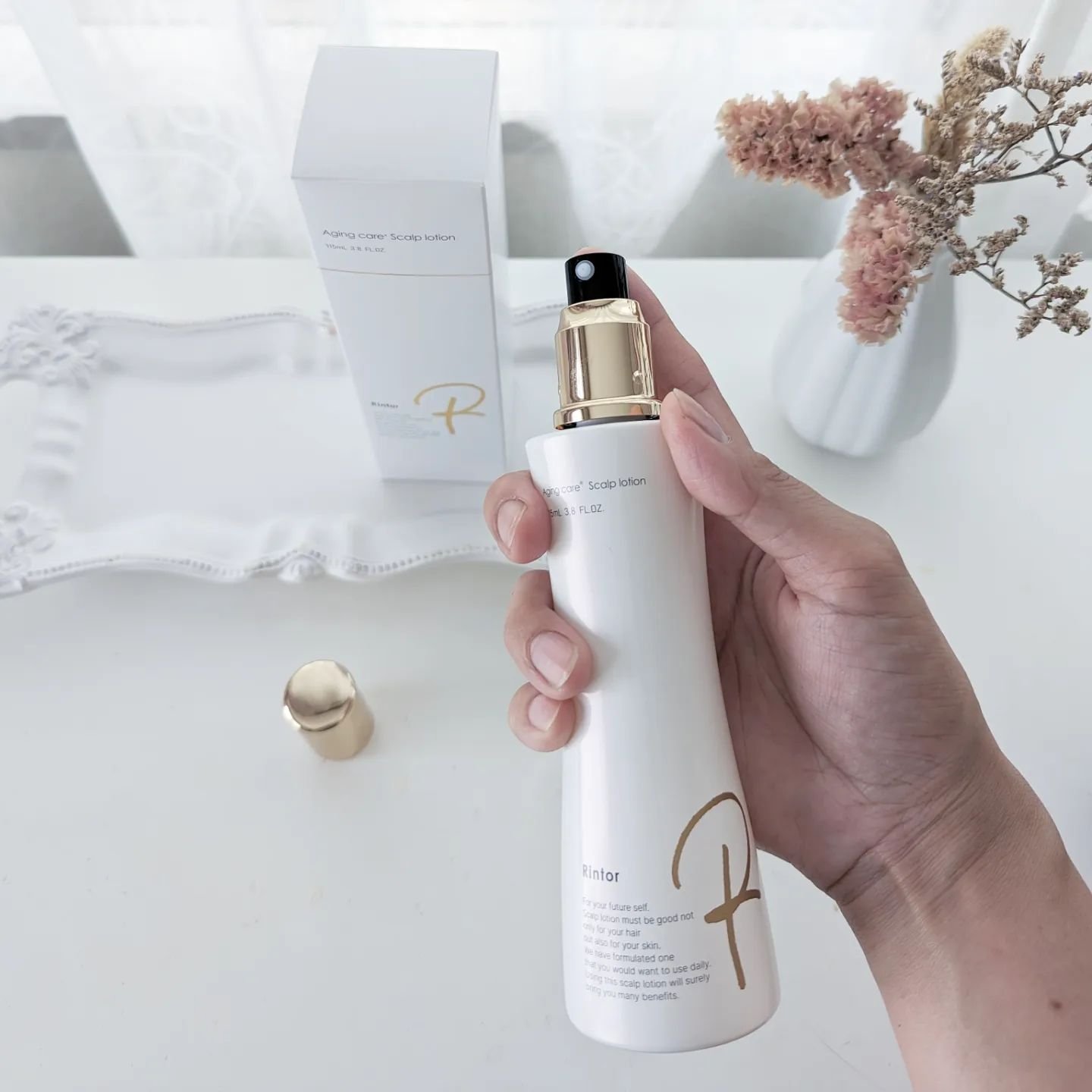 スカルプローション/Rintor/頭皮ローションを使ったクチコミ（3枚目）