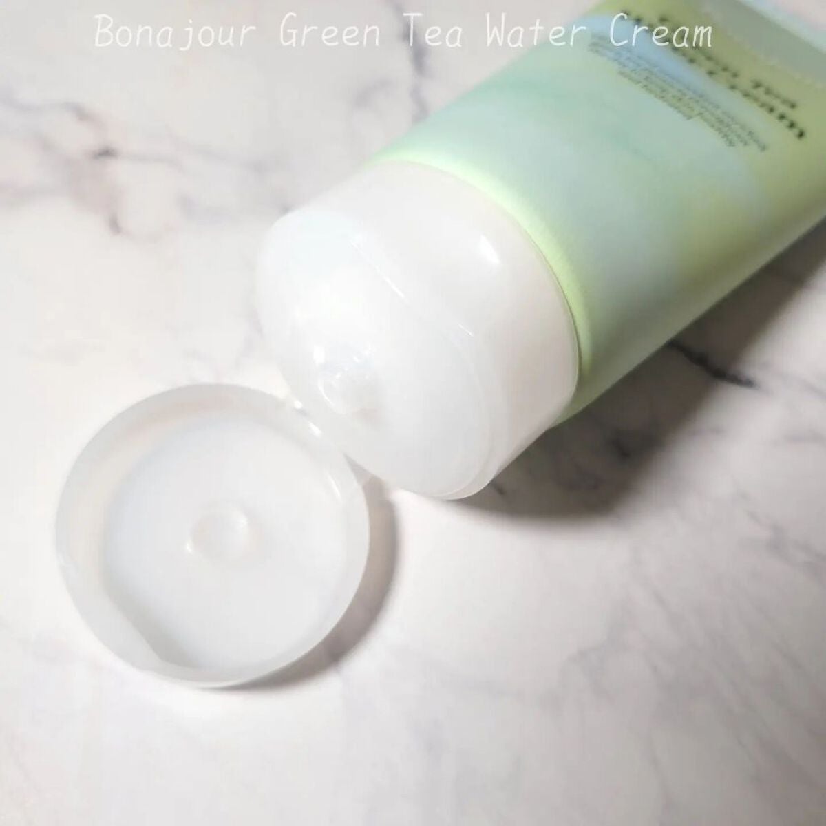 グリーンティーウォーターボム/Bonajour/フェイスクリームを使ったクチコミ(2枚目)