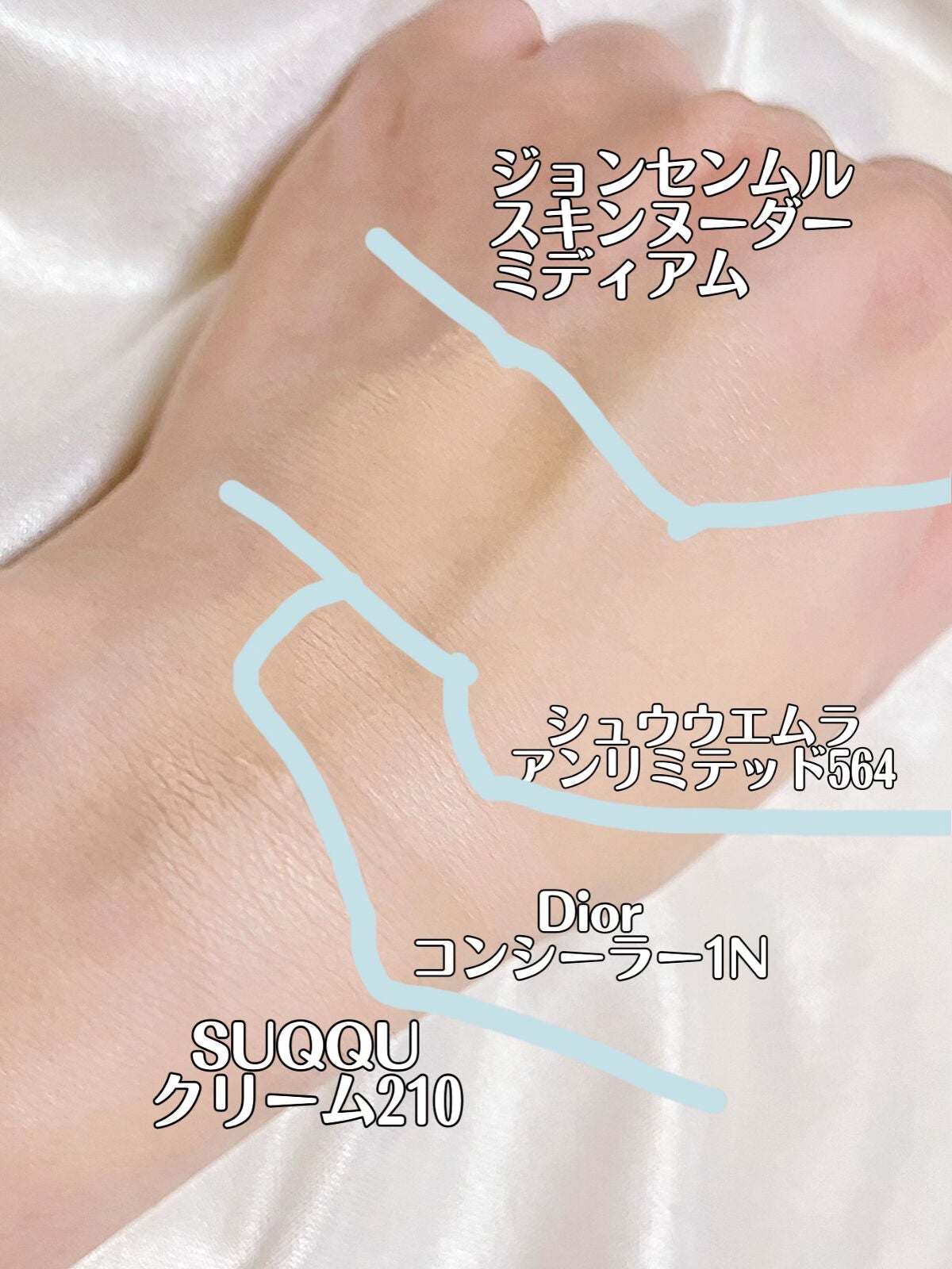 (旧)アンリミテッド ラスティング フルイド/shu uemura/リキッドファンデーションを使ったクチコミ(3枚目)