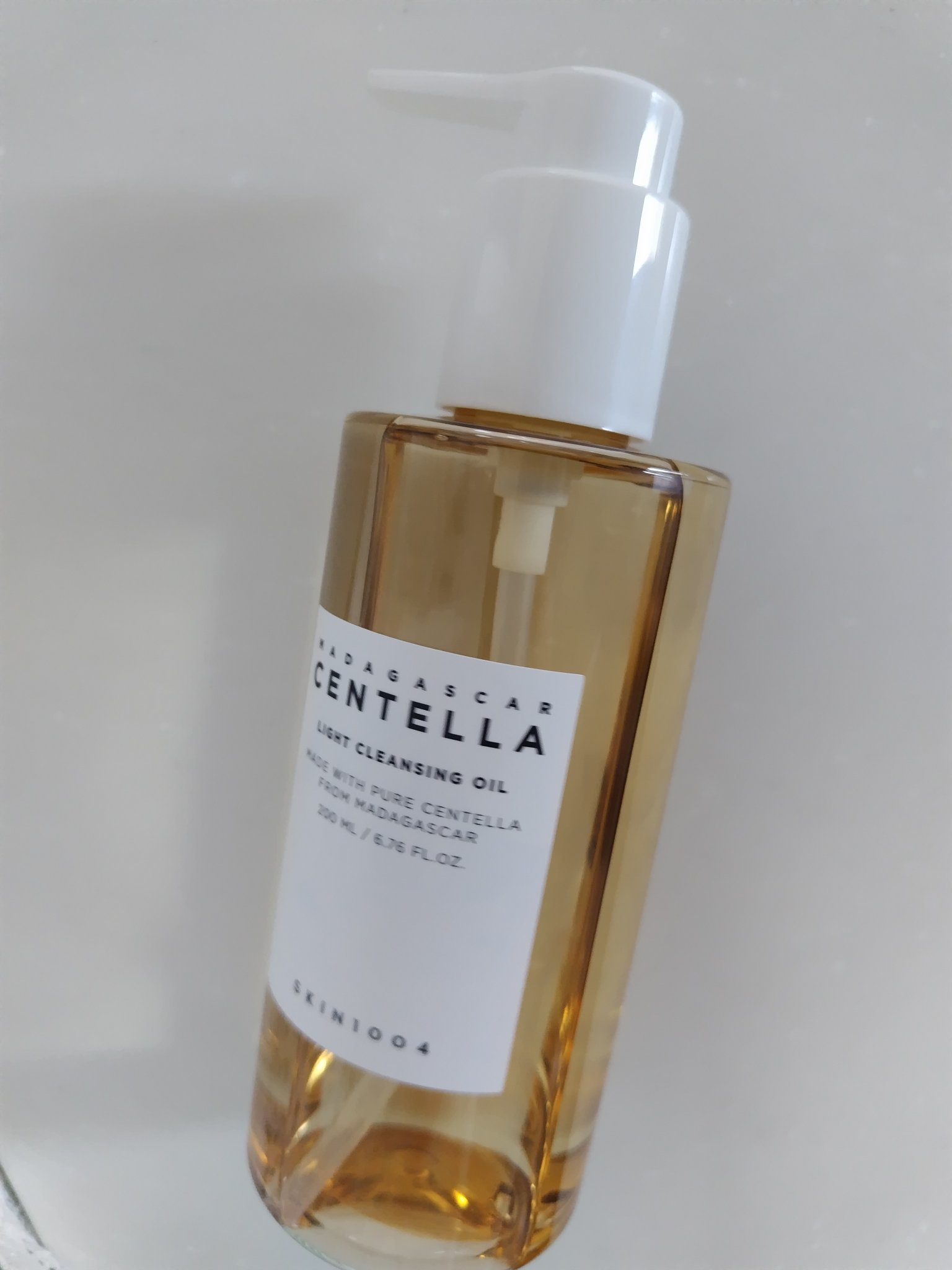 センテラ ライトクレンジングオイル/SKIN1004/オイルクレンジングを使ったクチコミ（1枚目）