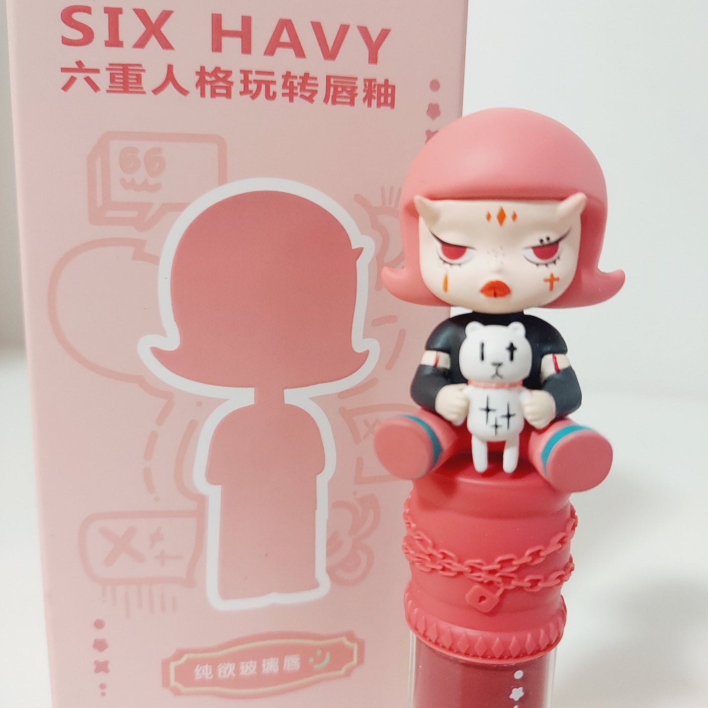 六重人格リップ釉薬/SUNFU/口紅を使ったクチコミ(2枚目)