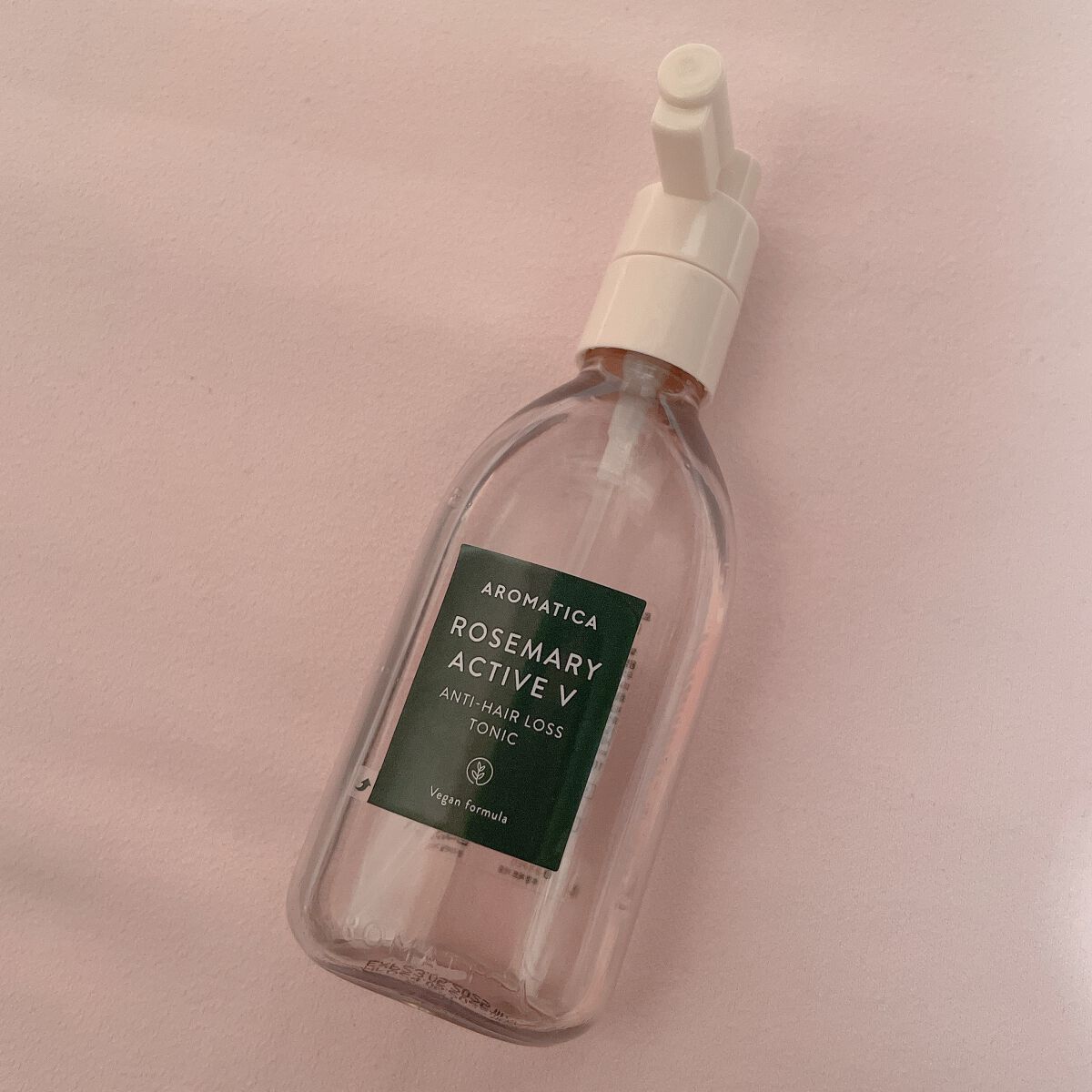 ローズマリーアクティブV アンチヘアロストニック/AROMATICA/頭皮ローションを使ったクチコミ（1枚目）