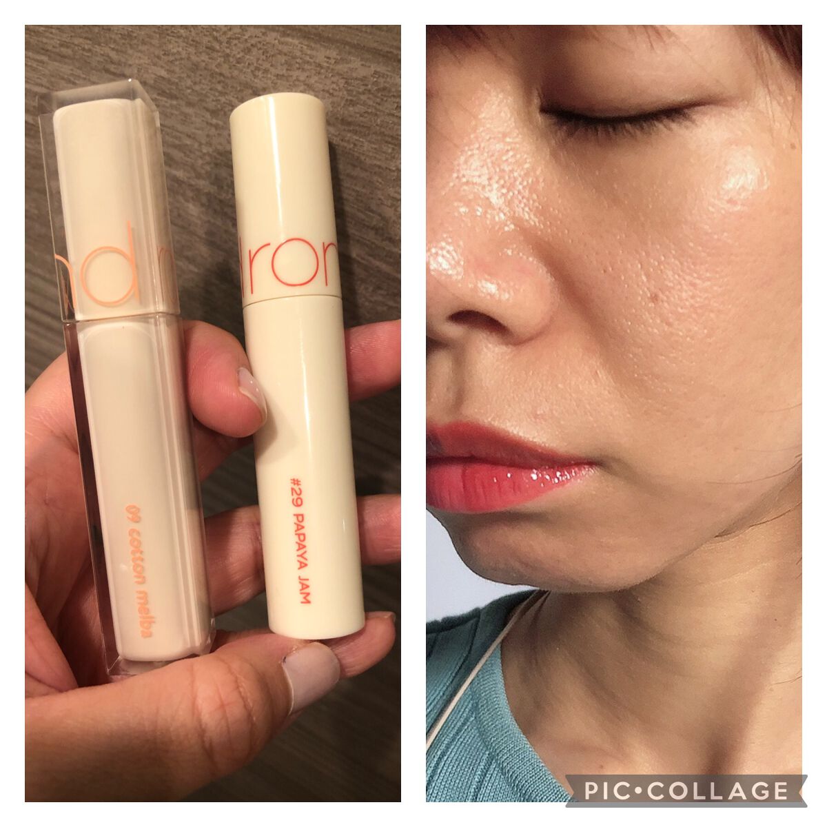 ジューシーラスティングティント/rom&nd/リップティントを使ったクチコミ(3枚目)