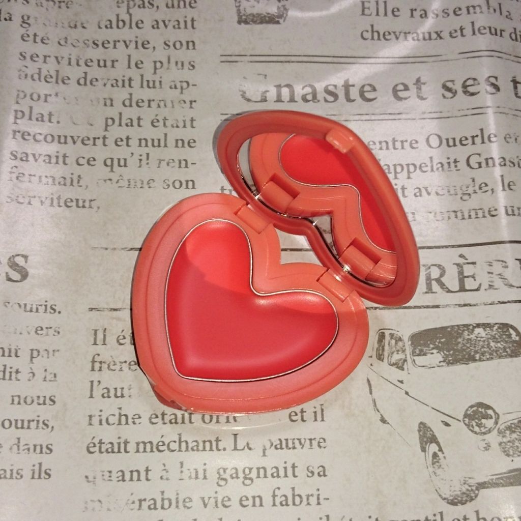 3CE HEART POT LIP/3CE/口紅を使ったクチコミ（3枚目）