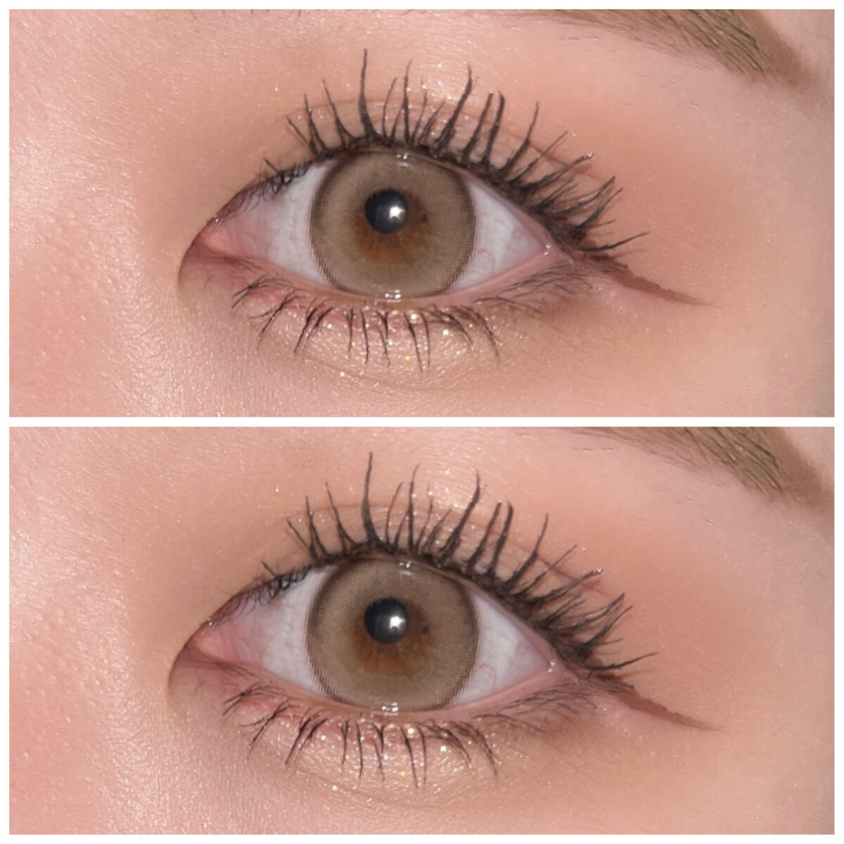 chuuLENS Milk&Tea 1day/chuu LENS/ワンデー（１DAY）カラコンを使ったクチコミ（2枚目）