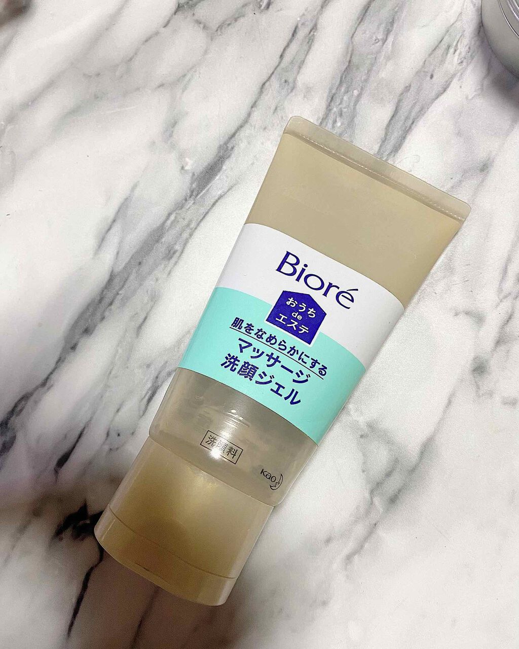 おうちdeエステ 肌をなめらかにする マッサージ洗顔ジェル/ビオレ/その他洗顔料を使ったクチコミ（1枚目）