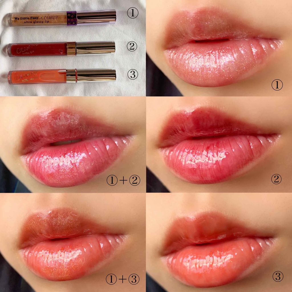 Ultra Glossy Lip/ColourPop/リップグロスを使ったクチコミ（3枚目）