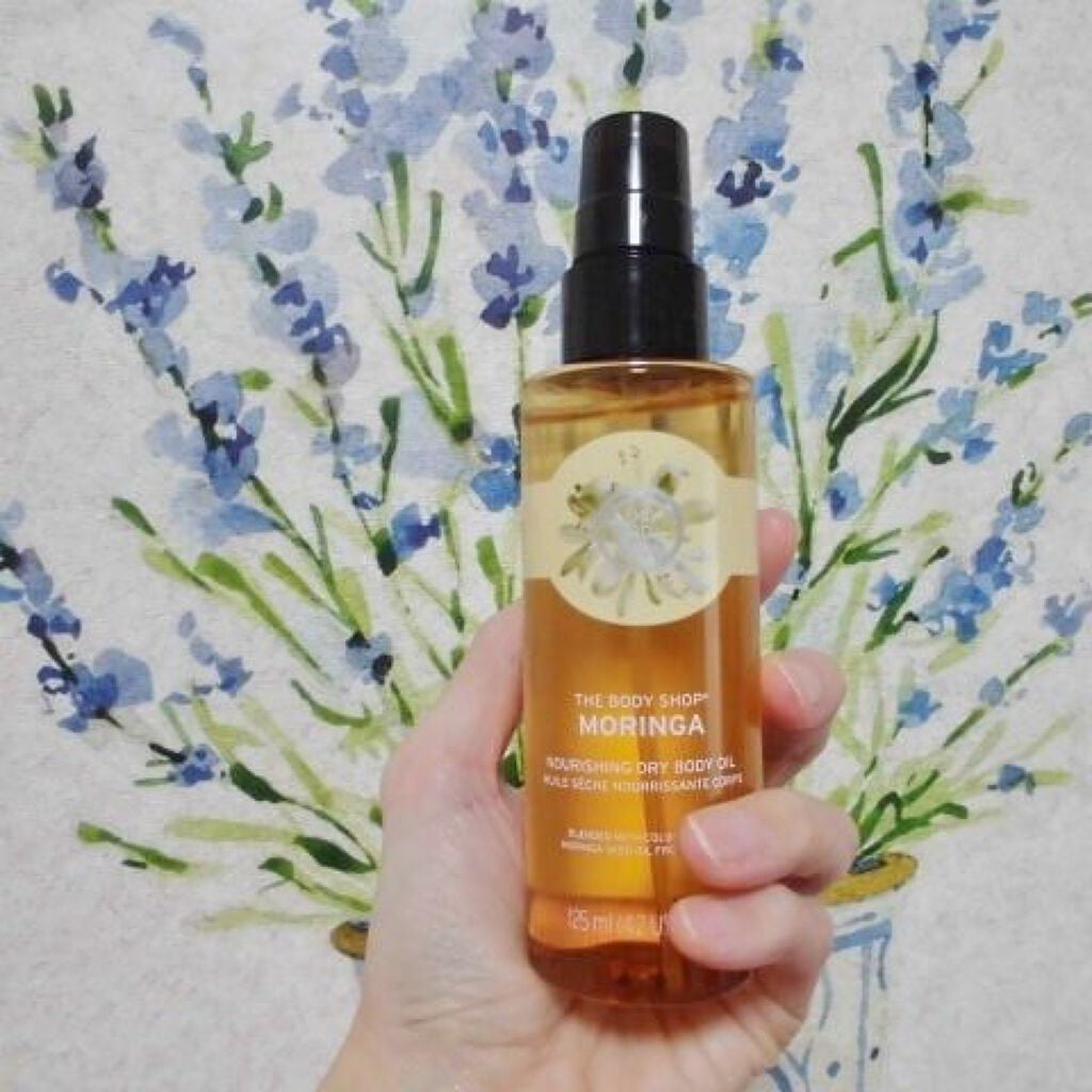 ドライボディオイル モリンガ/THE BODY SHOP/ボディオイルを使ったクチコミ(3枚目)