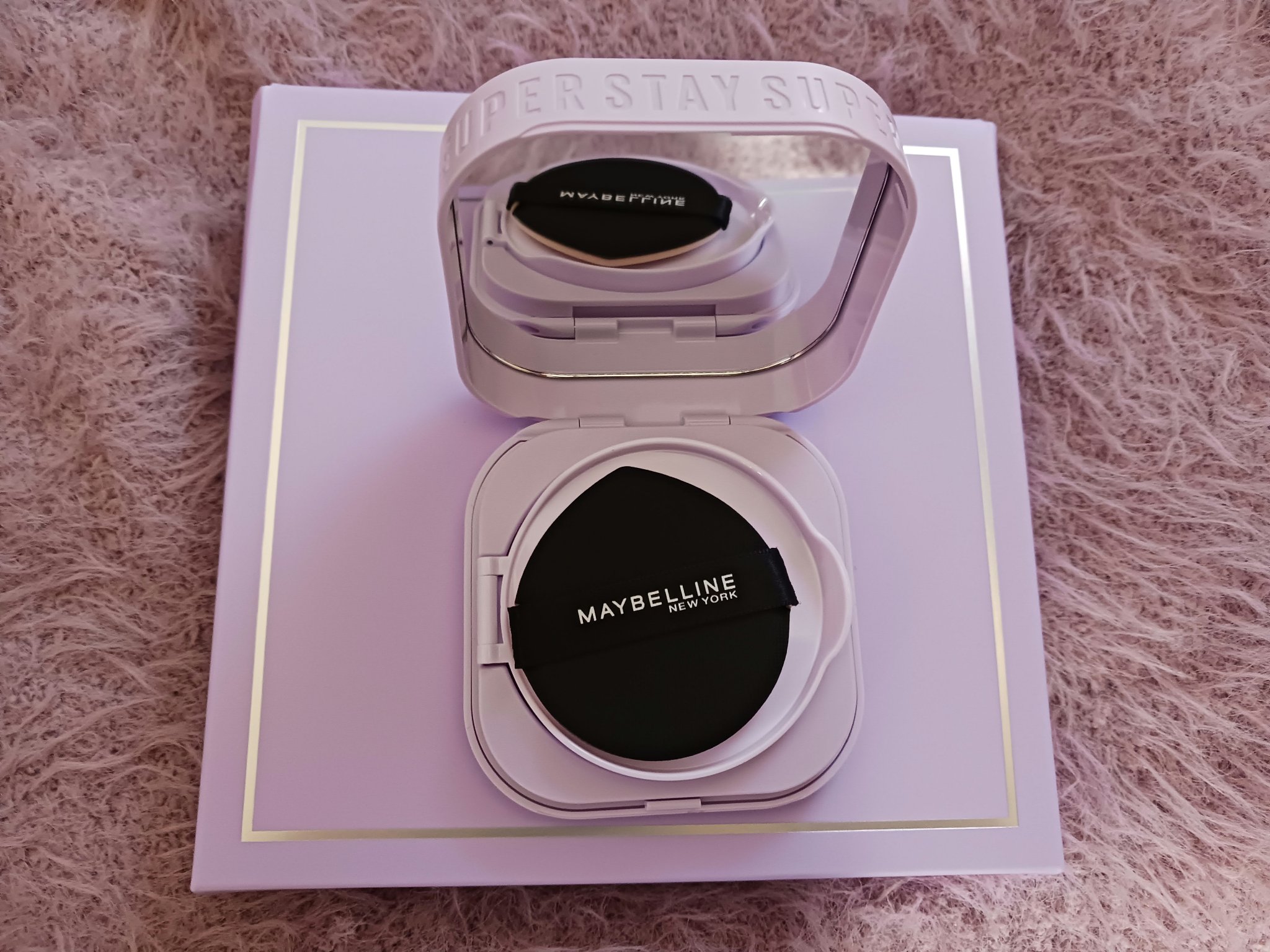 SPステイ クリームパクト ファンデーション/MAYBELLINE NEW YORK/クリーム・エマルジョンファンデーションを使ったクチコミ（2枚目）