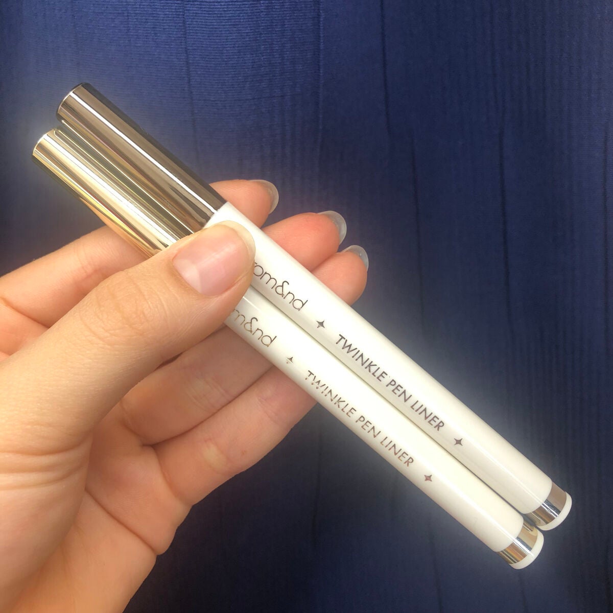 トゥインクルペンライナー/rom&nd/リキッドアイライナーを使ったクチコミ(1枚目)