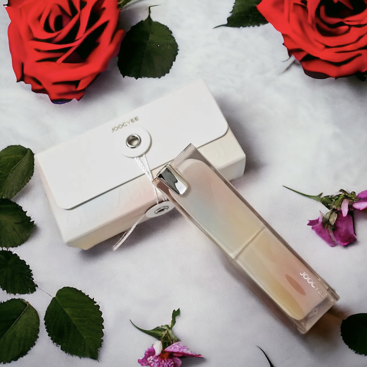 Joocyee グレーズフィルムルージュ 525 完熟メープル/Joocyee/口紅を使ったクチコミ（2枚目）