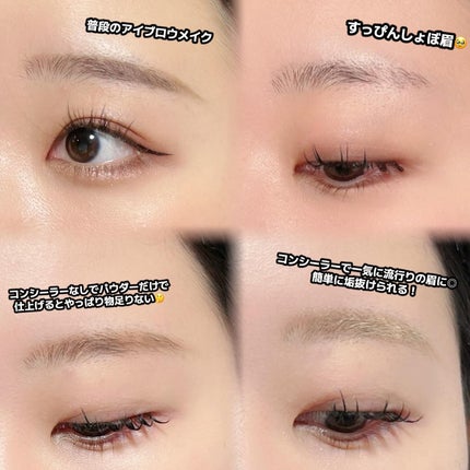 フーミー マルチアイブロウパウダー/WHOMEE/パウダーアイブロウを使ったクチコミ(7枚目)