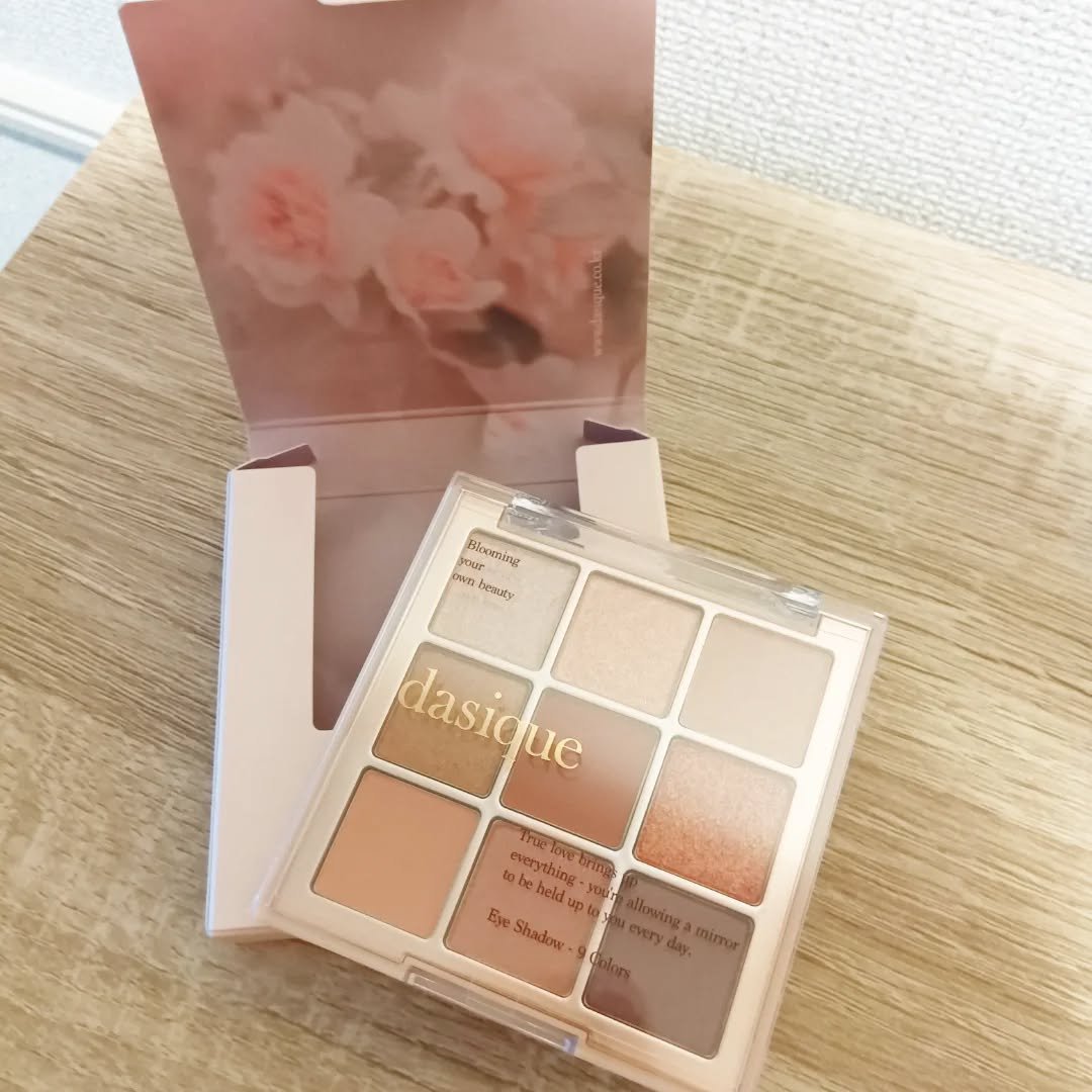 シャドウパレット/dasique/アイシャドウパレットを使ったクチコミ（1枚目）