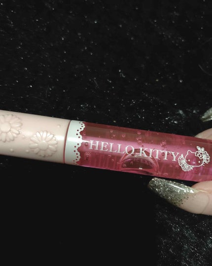 Blooming Kitty リップオイルB/DAISO/リップグロスを使ったクチコミ(1枚目)