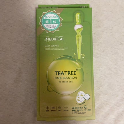 ティーツリーケアソリューション アンプルマスクJEX/MEDIHEAL/シートマスク・パックを使ったクチコミ(2枚目)