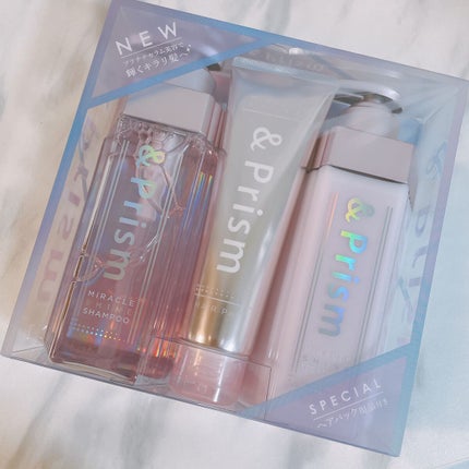 ミラクル シャイン シャンプー/ヘアトリートメント/&Prism/市販シャンプーを使ったクチコミ(1枚目)