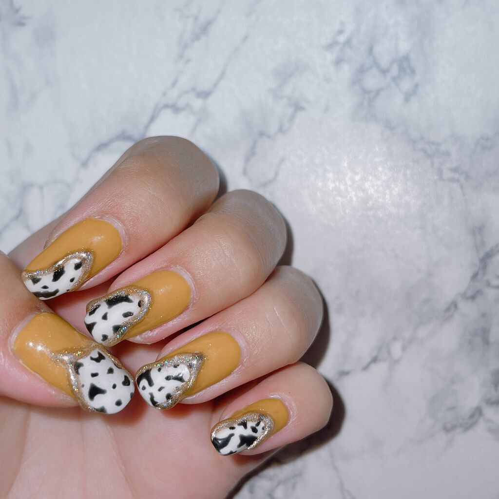 ジェルネイル(ライト対応)/セリア/ジェルネイルを使ったクチコミ(1枚目)