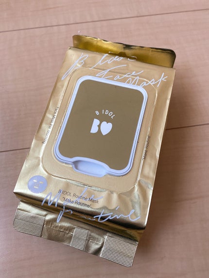 ルーティンマスク(メイクルーティン)/b idol/シートマスク・パックを使ったクチコミ(3枚目)