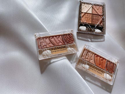 トーンアップアイシャドウ/CEZANNE/アイシャドウパレットを使ったクチコミ(4枚目)