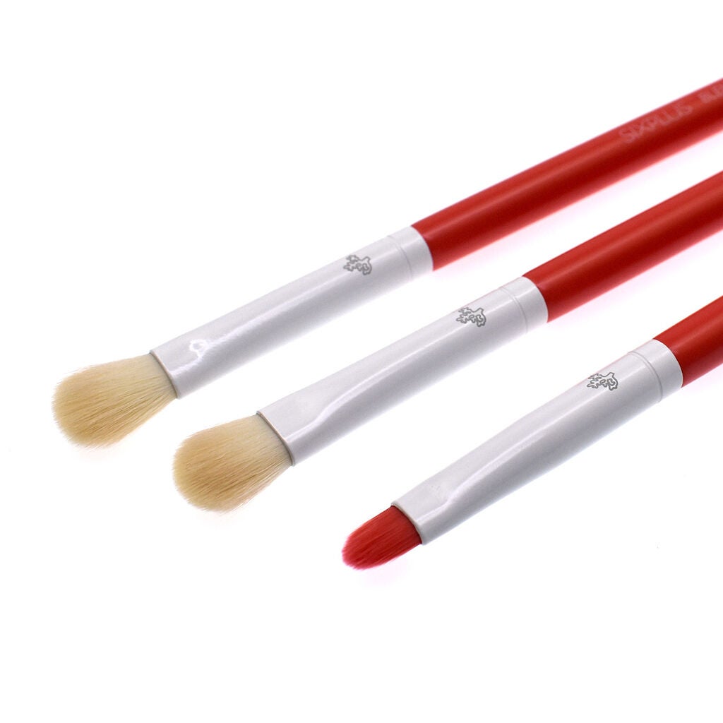 SIXPLUS 限定版 コーラルオレンジ メイクブラシ 6本セット SIXPLUS