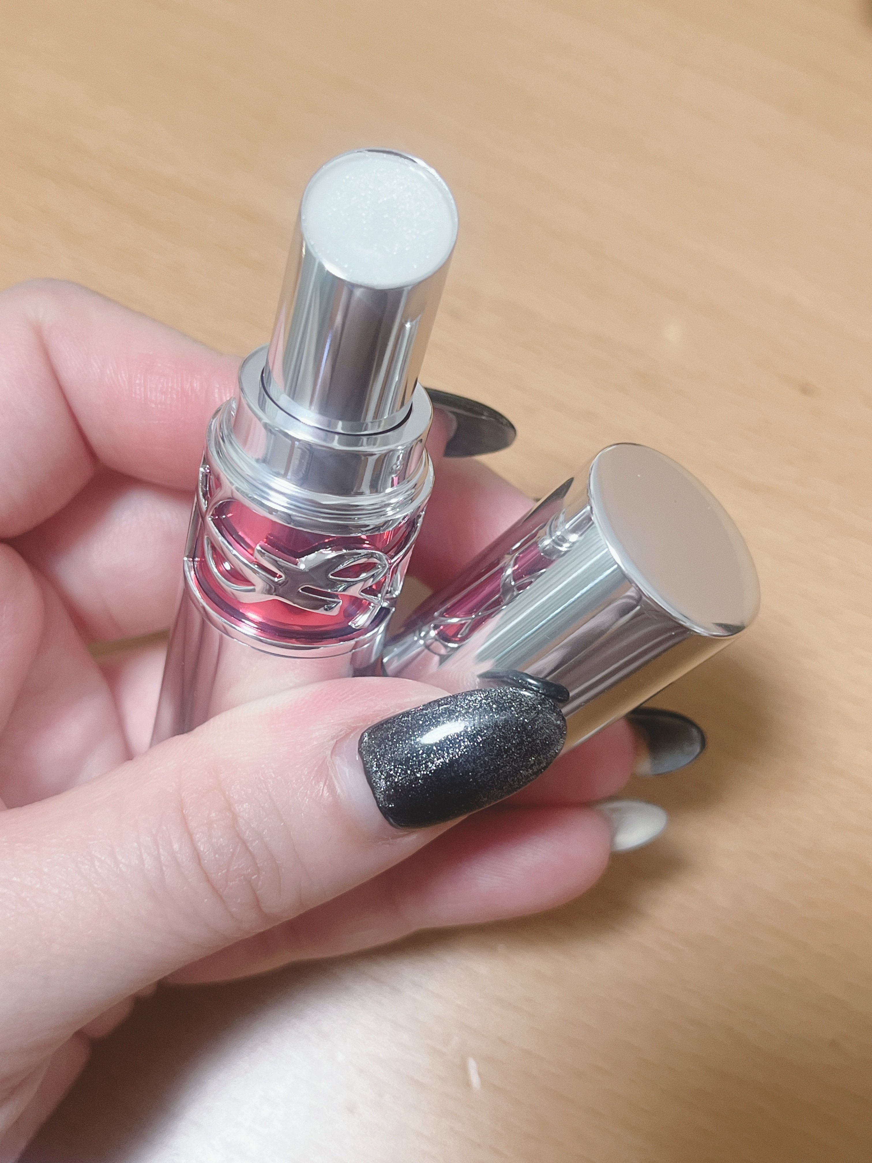 YSL ラブシャイン キャンディグレーズ/YVES SAINT LAURENT BEAUTE/口紅を使ったクチコミ（2枚目）