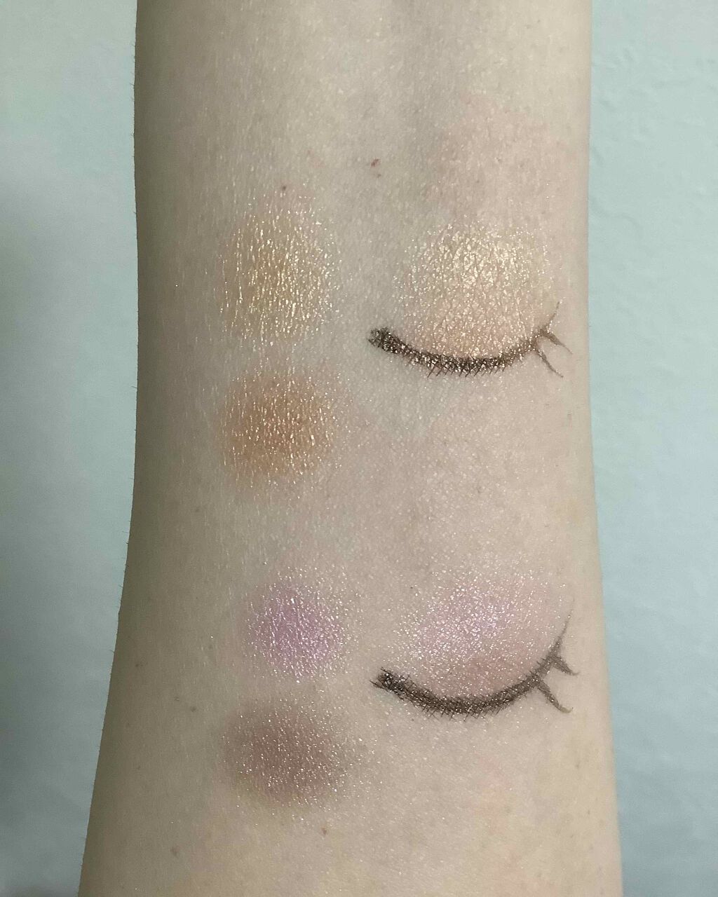 アイコニックルック アイシャドウ クリスタル カラット/JILL STUART/アイシャドウパレットを使ったクチコミ（3枚目）