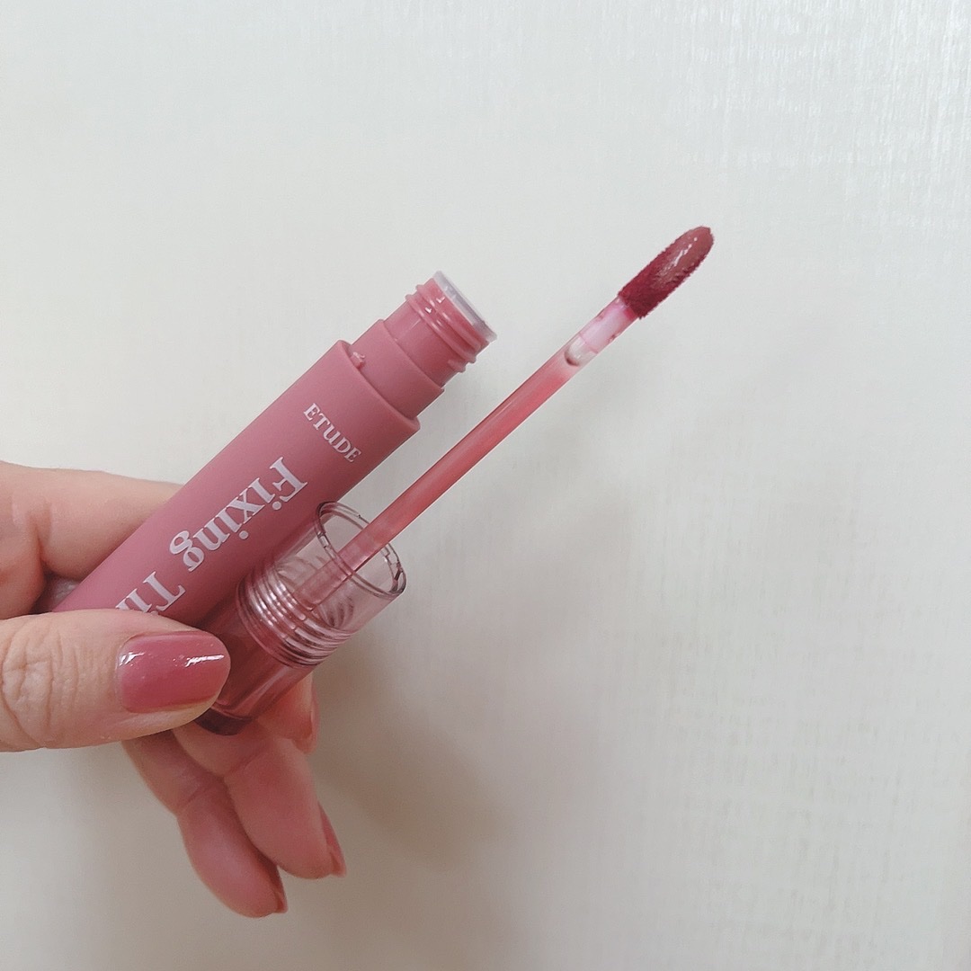 フィクシングティント/ETUDE/リップティントを使ったクチコミ（3枚目）