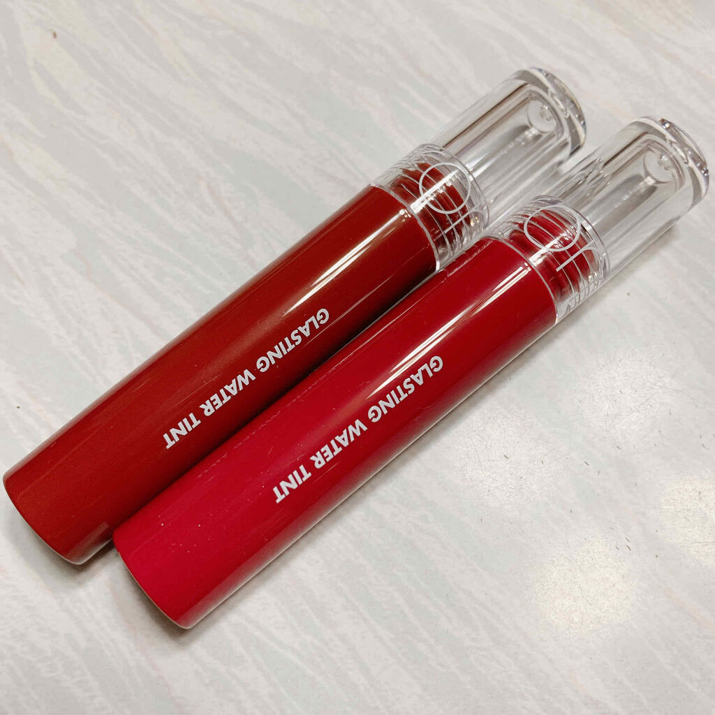 グラスティングウォーターティント/rom&nd/リップティントを使ったクチコミ（1枚目）