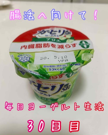 ガセリ菌SP株ヨーグルトアロエ/雪印メグミルク/食品を使ったクチコミ（1枚目）