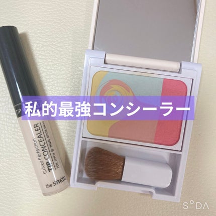 カバーパーフェクション チップコンシーラー/the SAEM/リキッドコンシーラーを使ったクチコミ(1枚目)