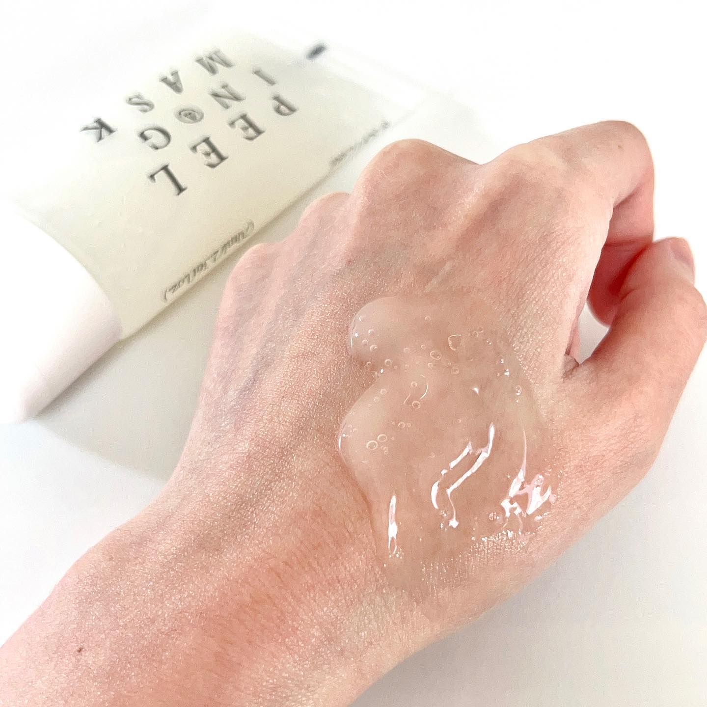 イージースムースピーリングジェルマスク /Shangpree/洗い流すパック・マスクを使ったクチコミ（3枚目）