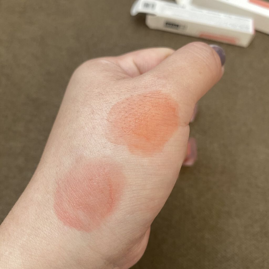 デュー ベルベット/AMUSE/口紅を使ったクチコミ（3枚目）