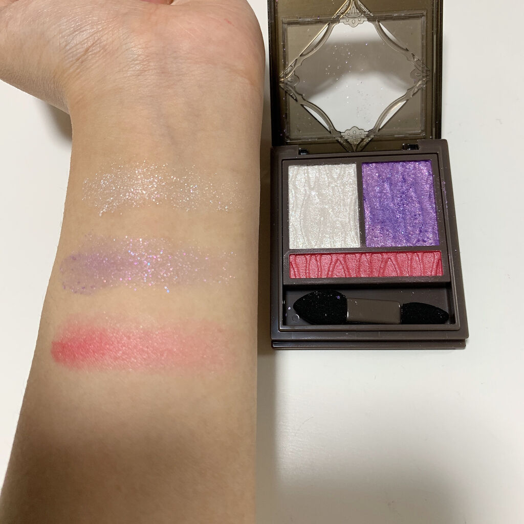 プリズムヴィーナス アイズ PU-4 オーロラパープル系/Visée/アイシャドウパレットを使ったクチコミ（2枚目）