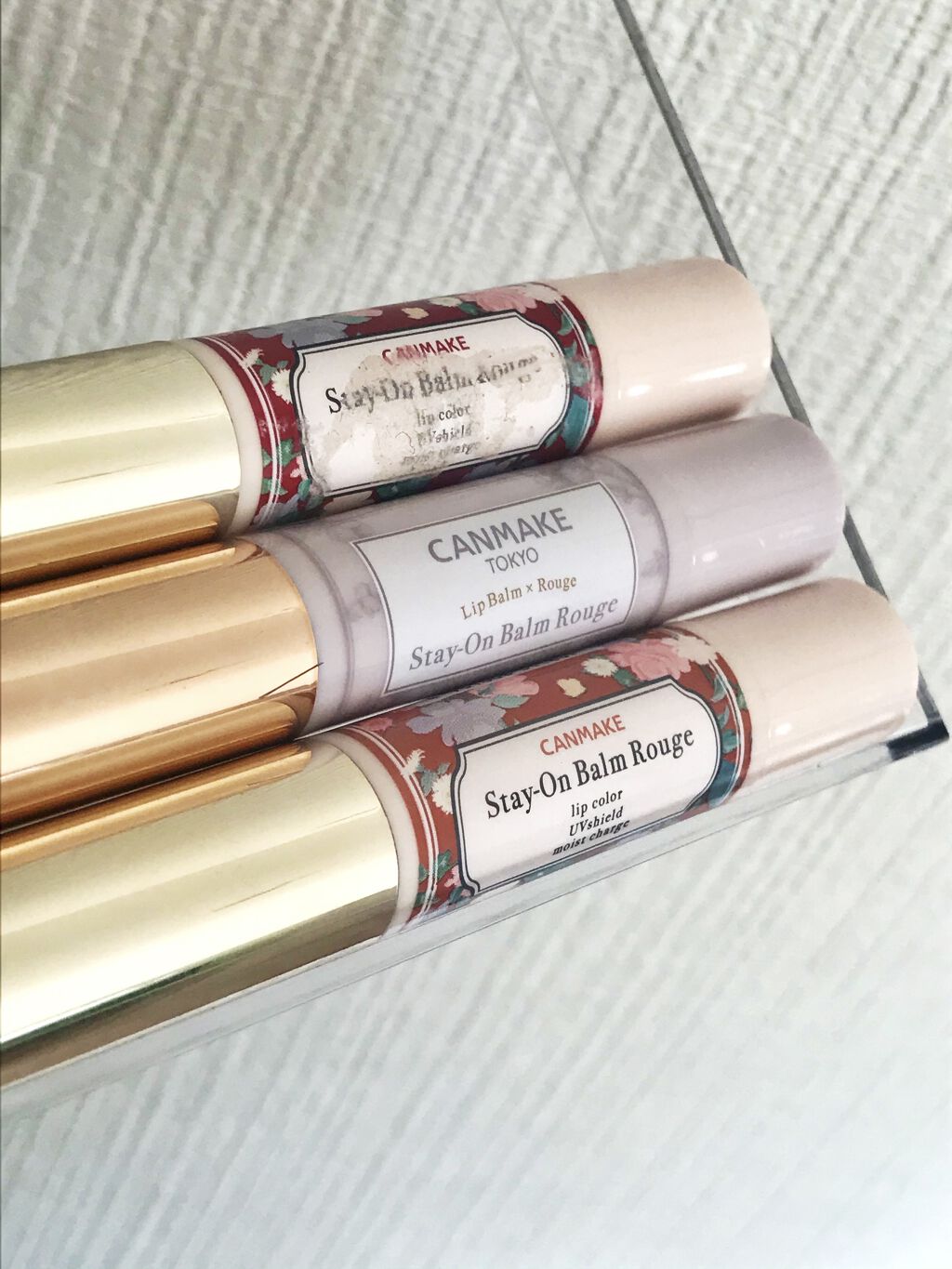 ステイオンバームルージュ/キャンメイク/口紅を使ったクチコミ（1枚目）