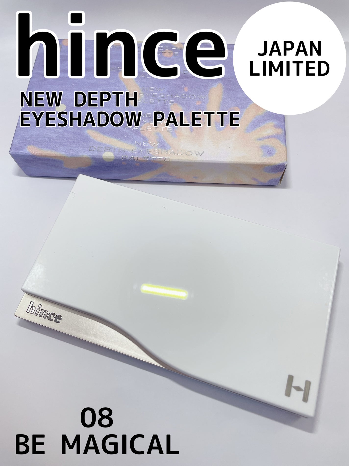 ニューデップスアイシャドウパレット/hince/アイシャドウパレットを使ったクチコミ(1枚目)