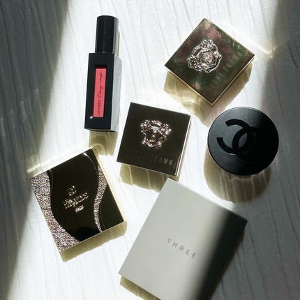 THREE シマリング グロー デュオ/THREE/クリームハイライトを使ったクチコミ(2枚目)