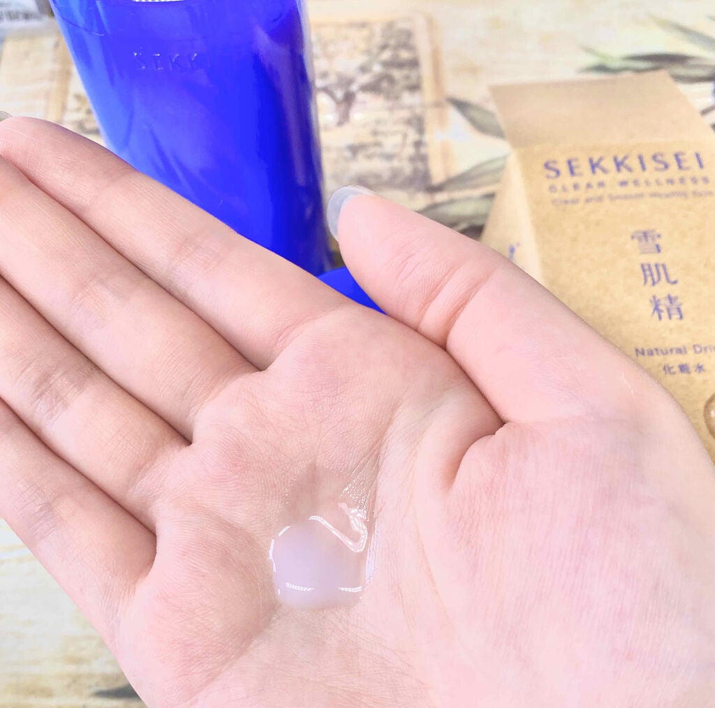 クリアウェルネス ナチュラル ドリップ/雪肌精/化粧水を使ったクチコミ(3枚目)