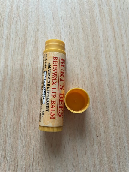 ビーズワックスリップバーム/BURT'S BEES/リップバームを使ったクチコミ(1枚目)