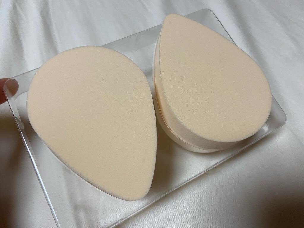 ハイドロ メイクアップスポンジ ウォータードロップ/THE TOOL LAB/パフ・スポンジを使ったクチコミ（2枚目）