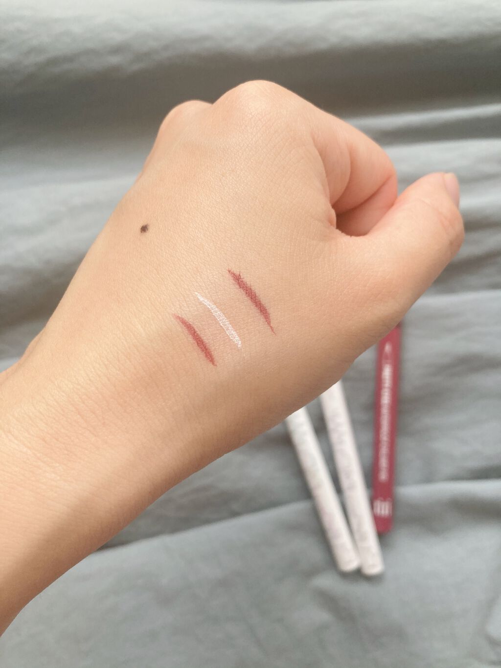 アヤメ*フォロバ on LIPS 「qoo10で購入💫カラーリキッドライナーが250円で買える!?..」(3枚目)