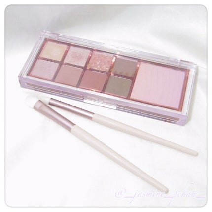 ミックスブラーリングアイパレット/wakemake/マルチパレットを使ったクチコミ(6枚目)