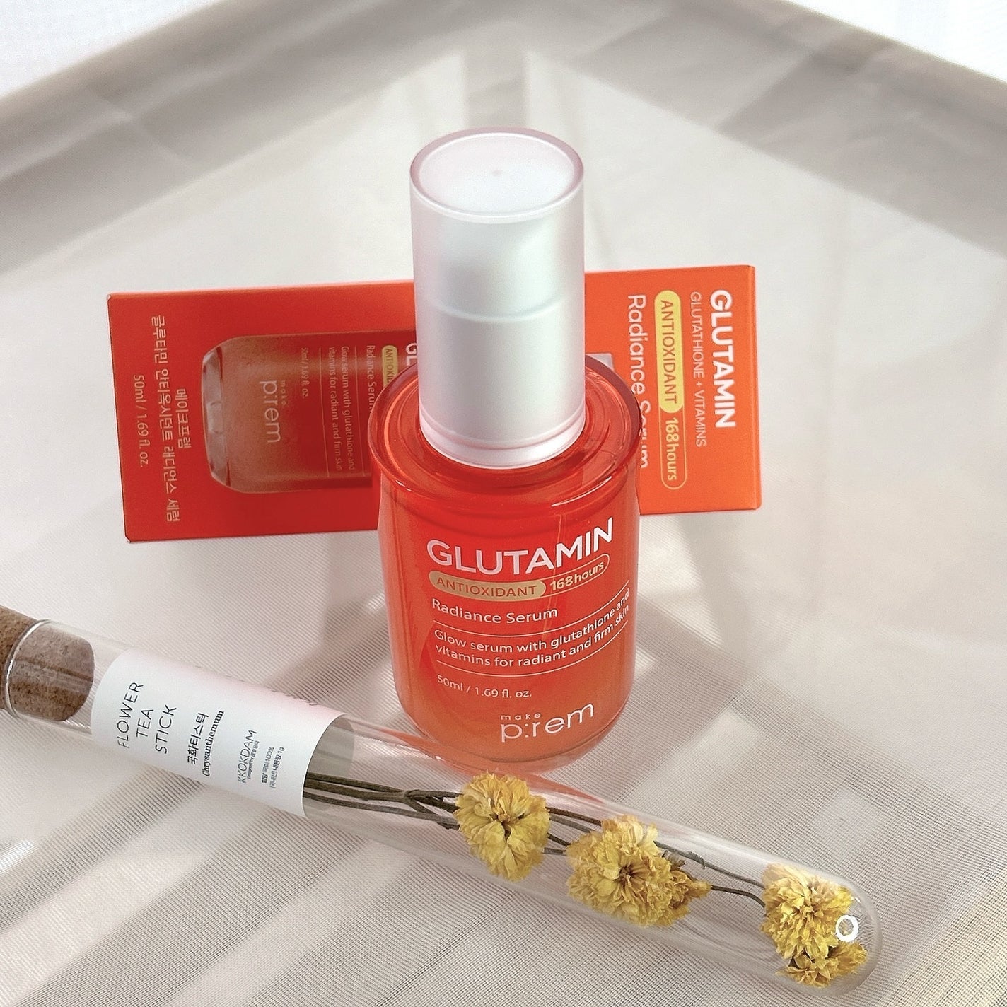 グルタミン抗酸化光彩セラム/make prem/美容液を使ったクチコミ(7枚目)