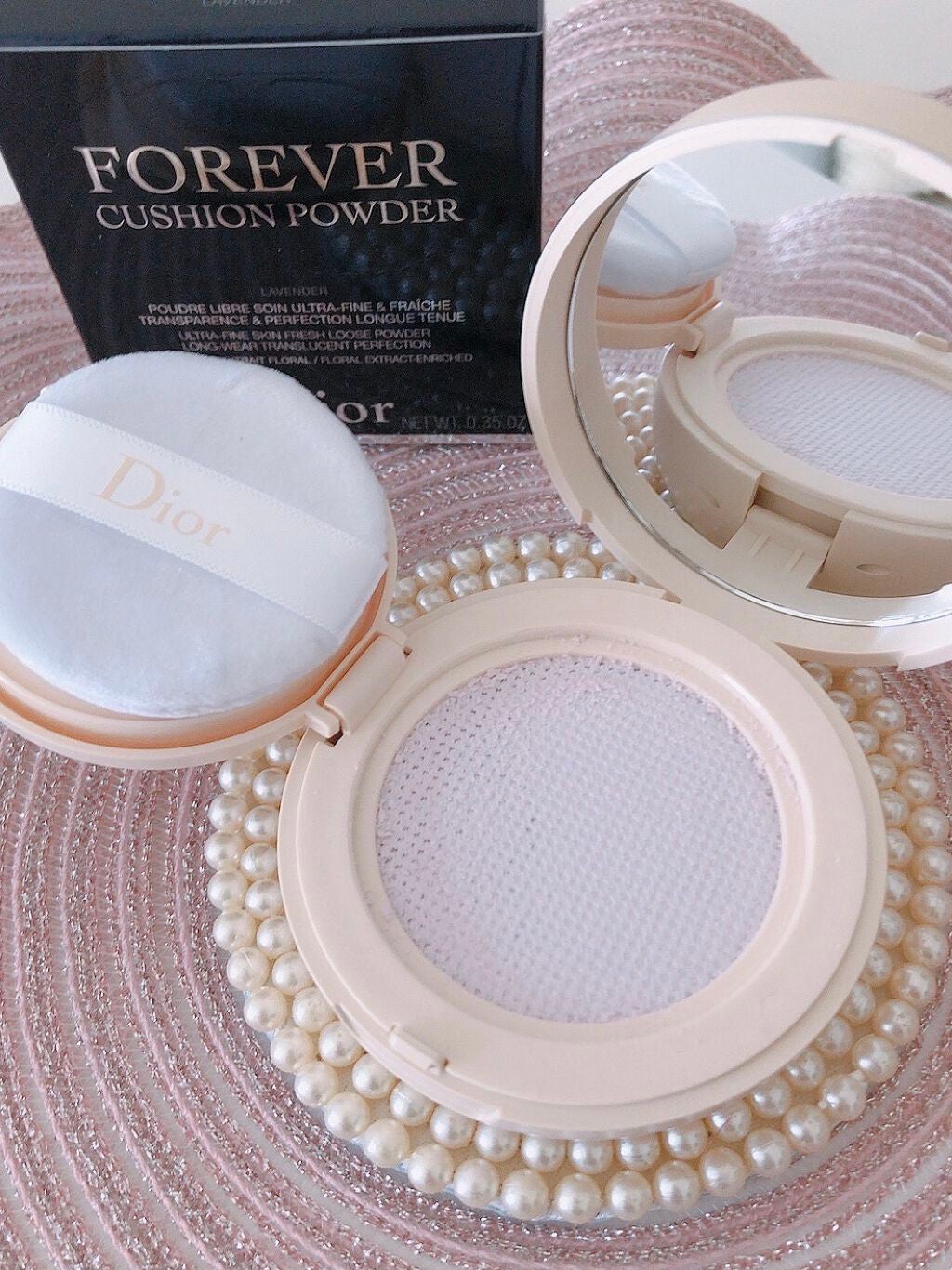 ディオールスキン フォーエヴァー クッション パウダー/Dior/ルースパウダーを使ったクチコミ(4枚目)