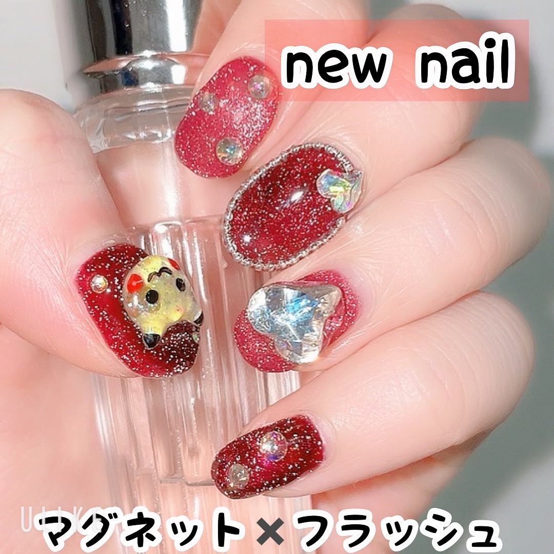 ロマンティックフラッシュマグ /IRIE/ジェルネイルを使ったクチコミ（1枚目）