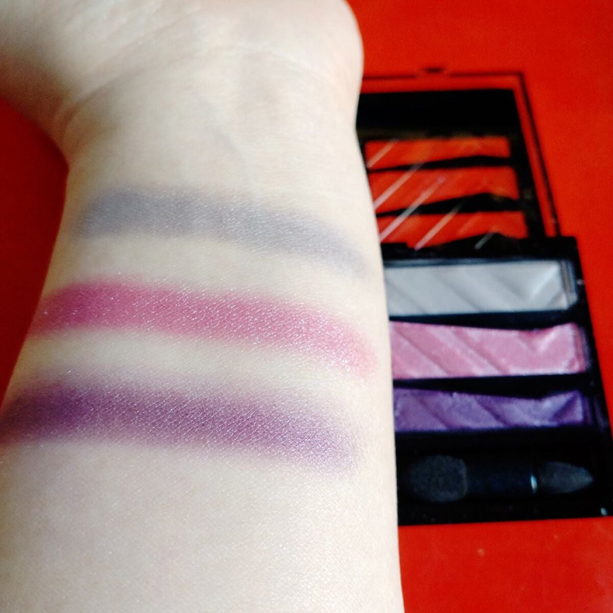 パーツリサイズシャドウ/KATE/アイシャドウパレットを使ったクチコミ(7枚目)